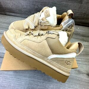 UGG LOWMEL SNEAKERS COLOR SAND NEW WITH BOX
